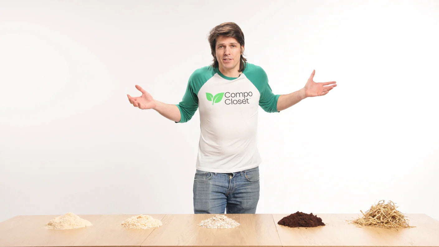 Richard Peter questioning which is the best composting toilet cover material