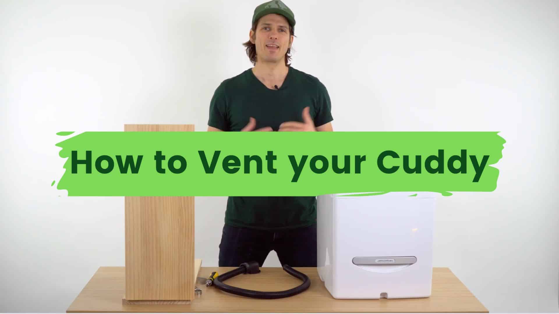 How to Externally Vent your Cuddy Composting Toilet