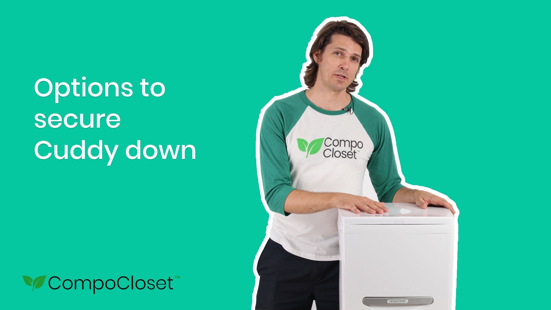 How to Secure a CompoCloset Toilet in a Campervan, Motorhome or Boat - Compo Closet UK