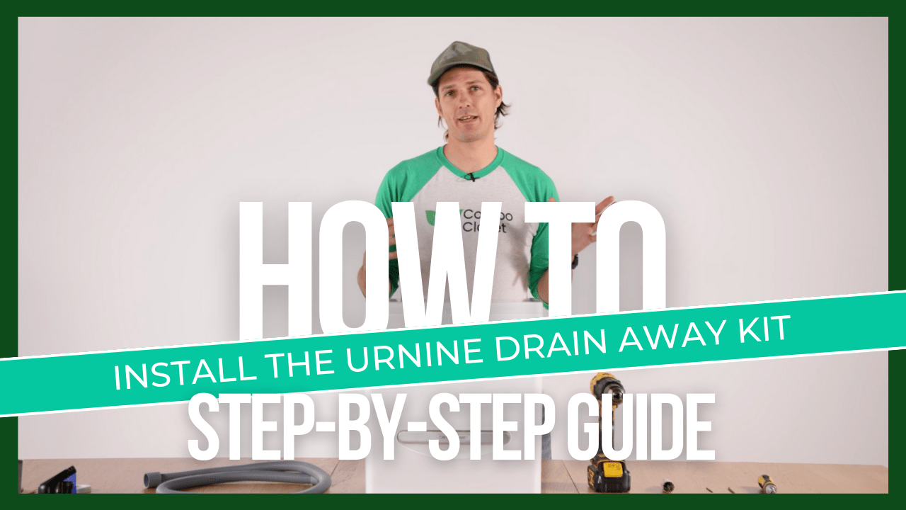 How to Install Urine Drain Away Kit - Compo Closet UK