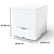 Cuddy Lite Composting Toilet Dimensions metric