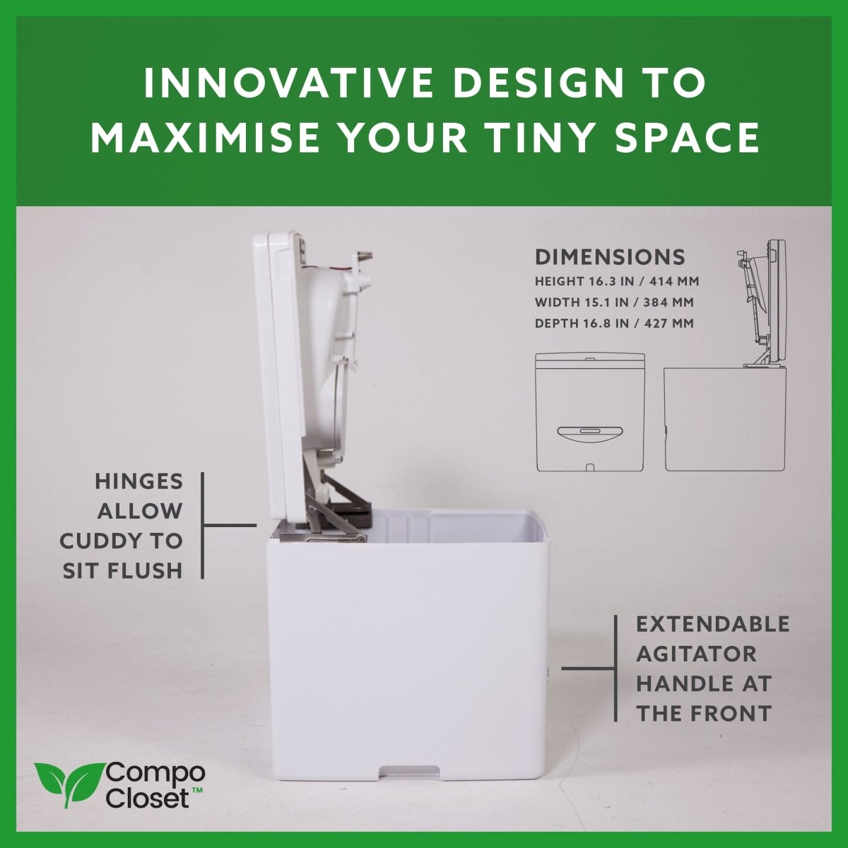 Cuddy Composting Toilet - Compo Closet UK